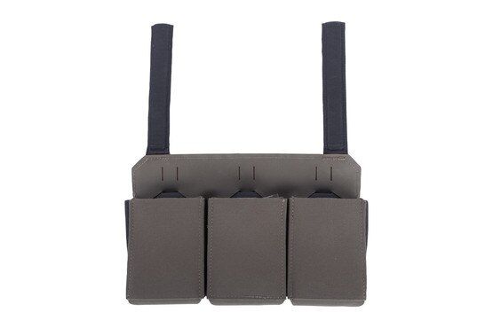 Haley Strategic Thorax Incog Triple Rifle Mag Placard in Ranger Green has a low profile design